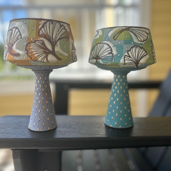 RENEE LOPRESTI MARGARITA GOBLETS NEVER USED!  PRICE IS FOR PAIR; WILL SELL SEP! - Picture 2 of 15